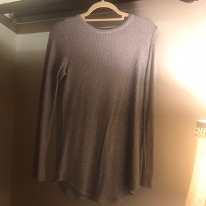 Heather grey sweater/shirt